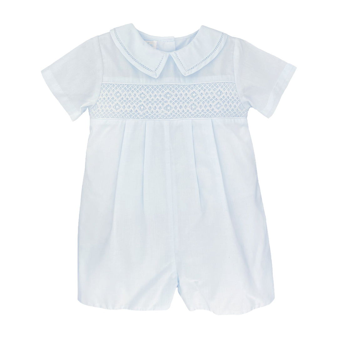 Diamond Smocked Romper - Petit Ami & Zubels All Baby! Romper
