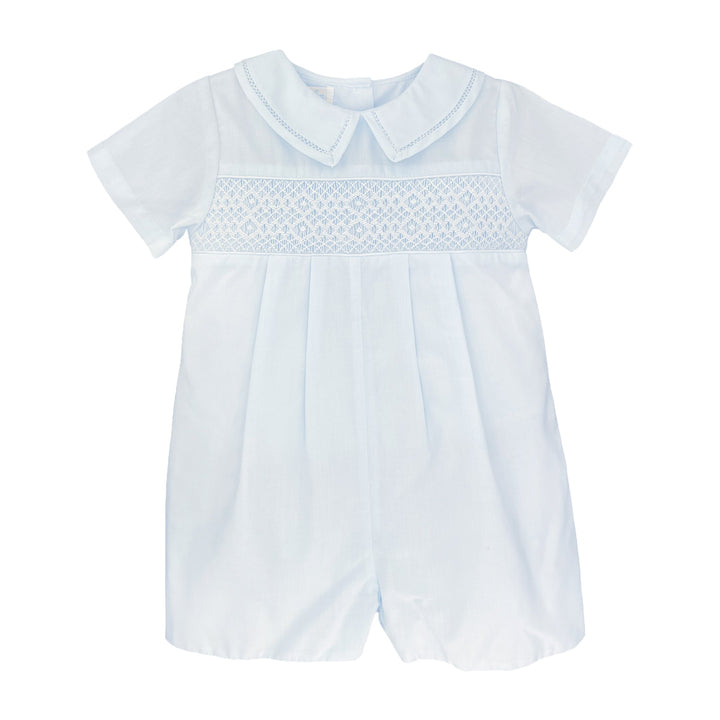Diamond Smocked Romper - Petit Ami &amp; Zubels All Baby! Romper