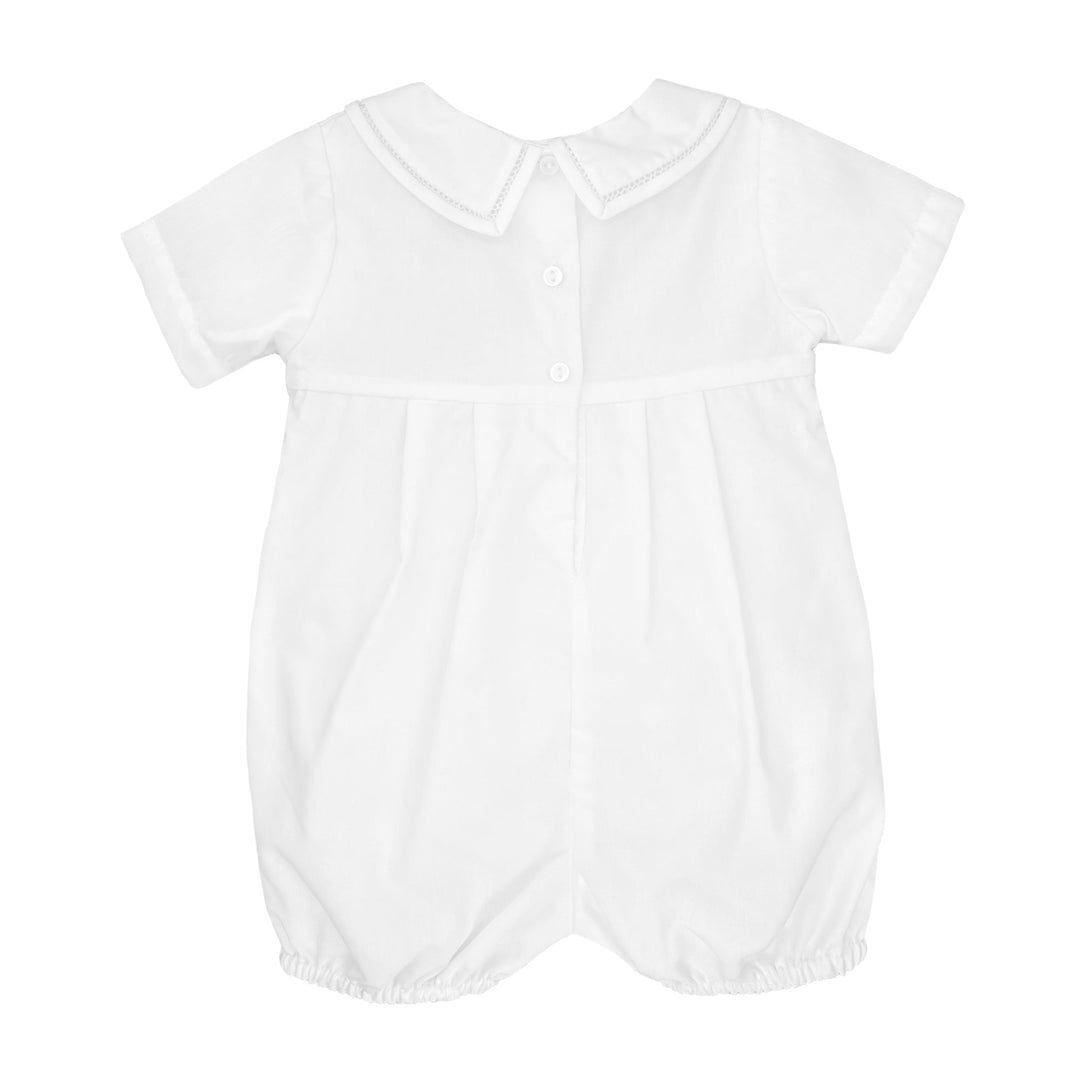 Diamond Smocked Romper - Petit Ami &amp; Zubels All Baby! Romper