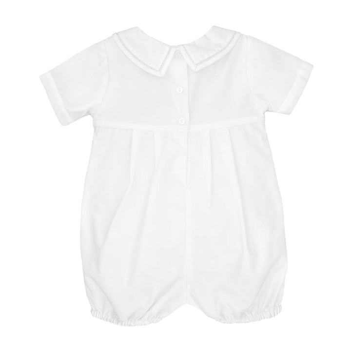 Diamond Smocked Romper - Petit Ami &amp; Zubels All Baby! Romper