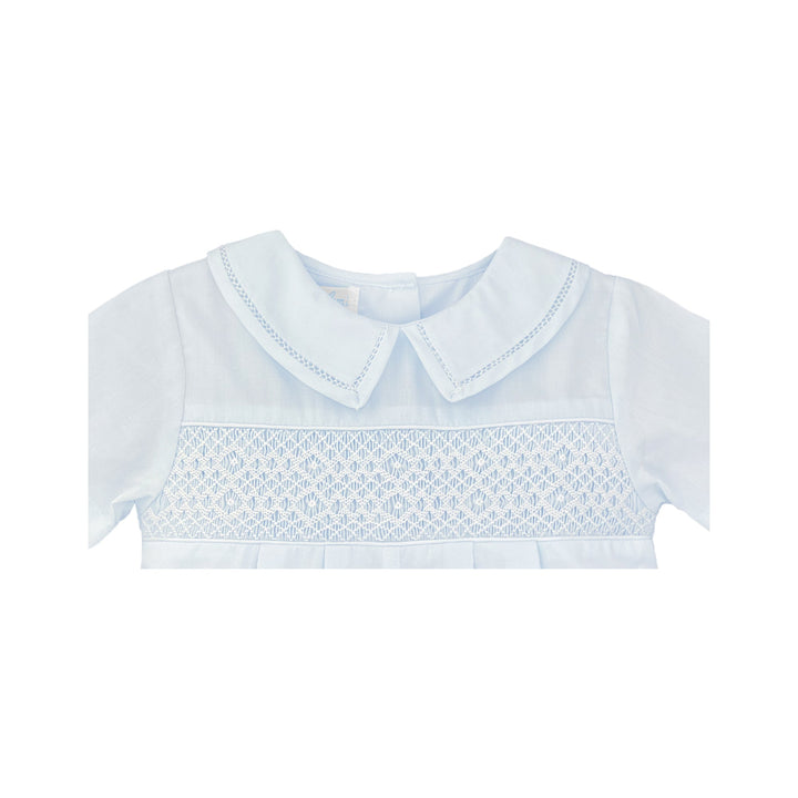 Diamond Smocked Romper - Petit Ami &amp; Zubels All Baby! Romper