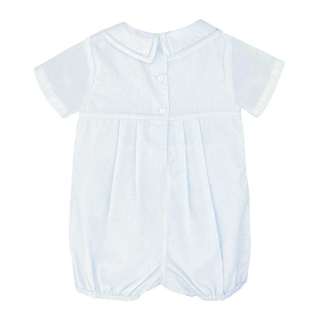 Diamond Smocked Romper - Petit Ami &amp; Zubels All Baby! Romper
