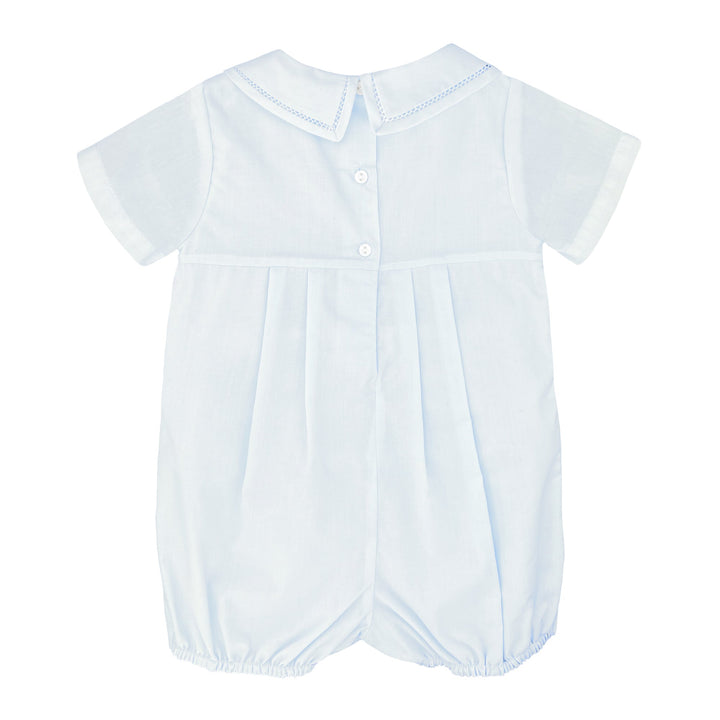 Diamond Smocked Romper - Petit Ami &amp; Zubels All Baby! Romper