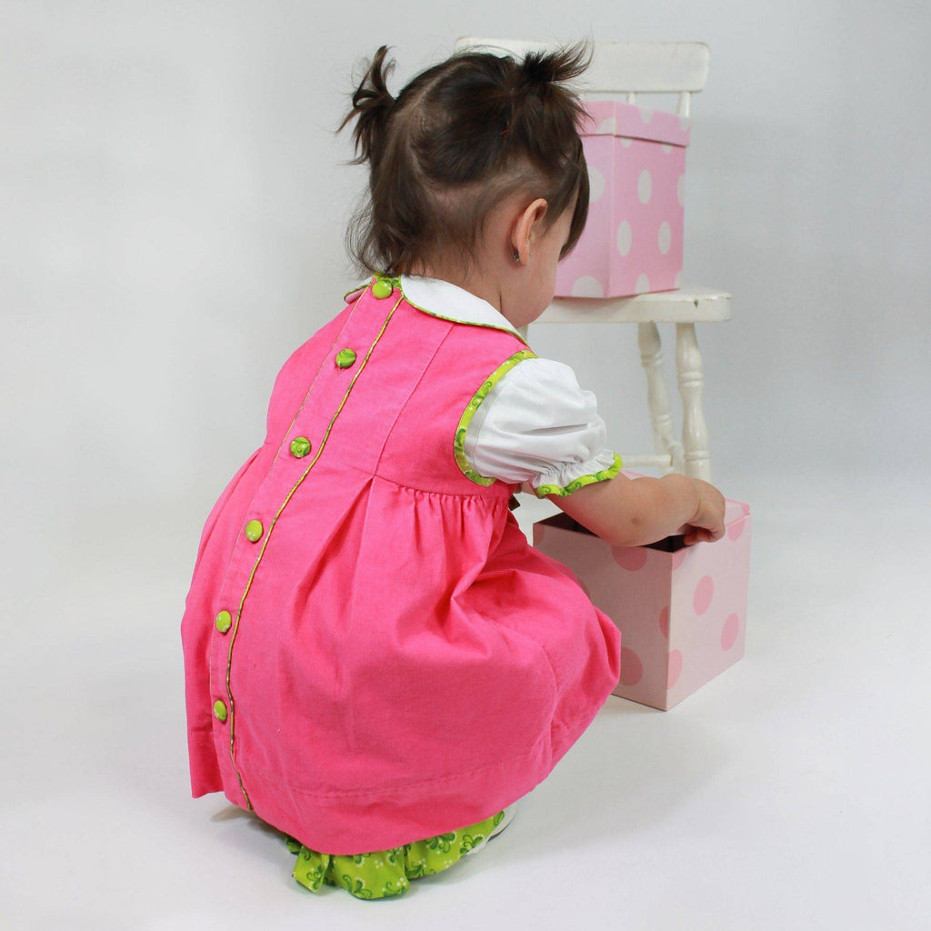 Dress with Bows & Embroidery - Petit Ami & Zubels All Baby! Dress