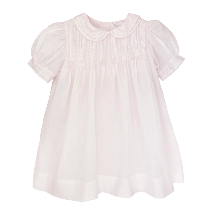 Dress with Pintucks and Featherstitching - Petit Ami &amp; Zubels All Baby! Dress