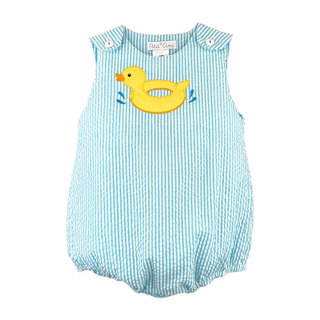 Duck Applique Sunbubble - Petit Ami & Zubels All Baby! Sunsuit