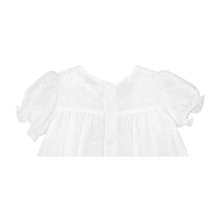 Eyelet Lace Christening Gown - Petit Ami &amp; Zubels All Baby! Dress