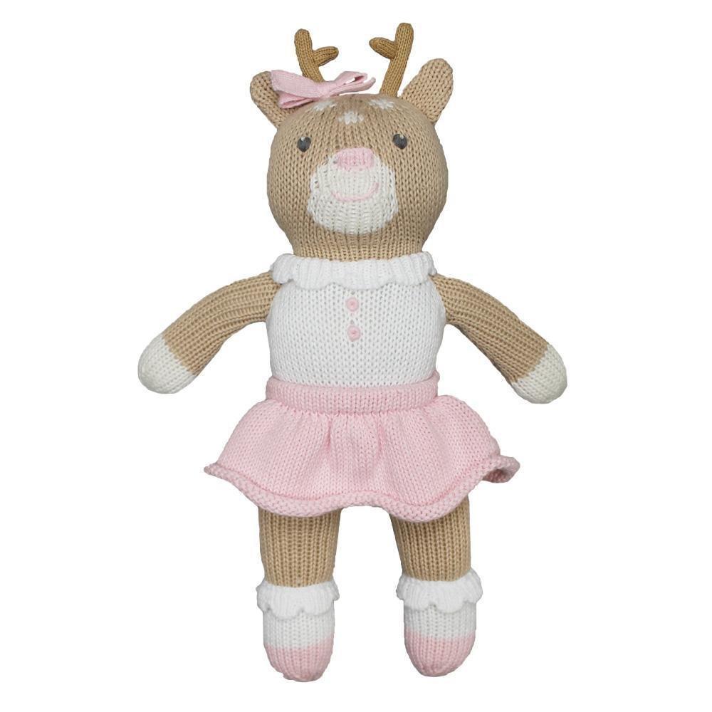 Fawn the Baby Deer Knit Doll - Petit Ami & Zubels All Baby! Toy