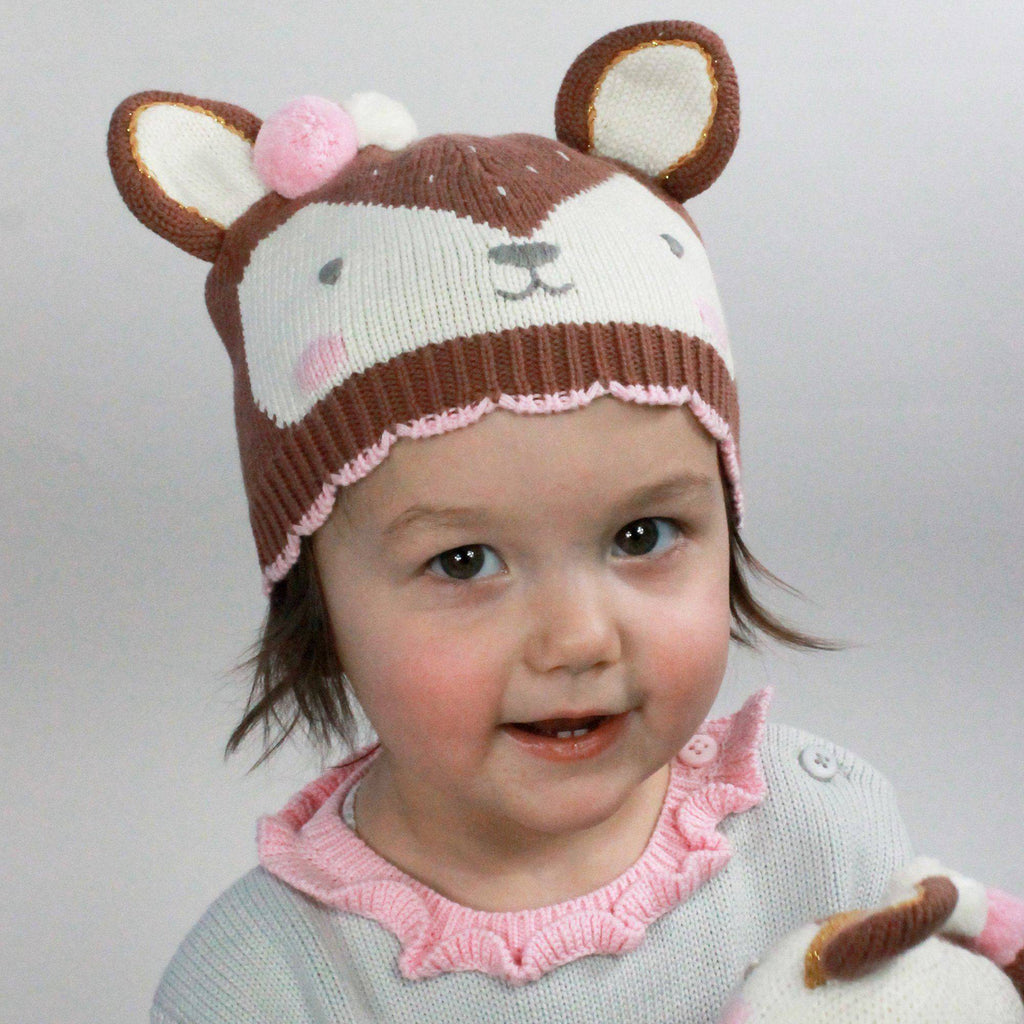 Flora the Fox Knit Hat - Petit Ami & Zubels All Baby! Hat