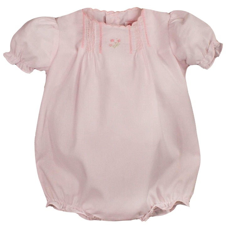 Flower Embroidered Heirloom Bubble - Petit Ami &amp; Zubels All Baby! Bubble