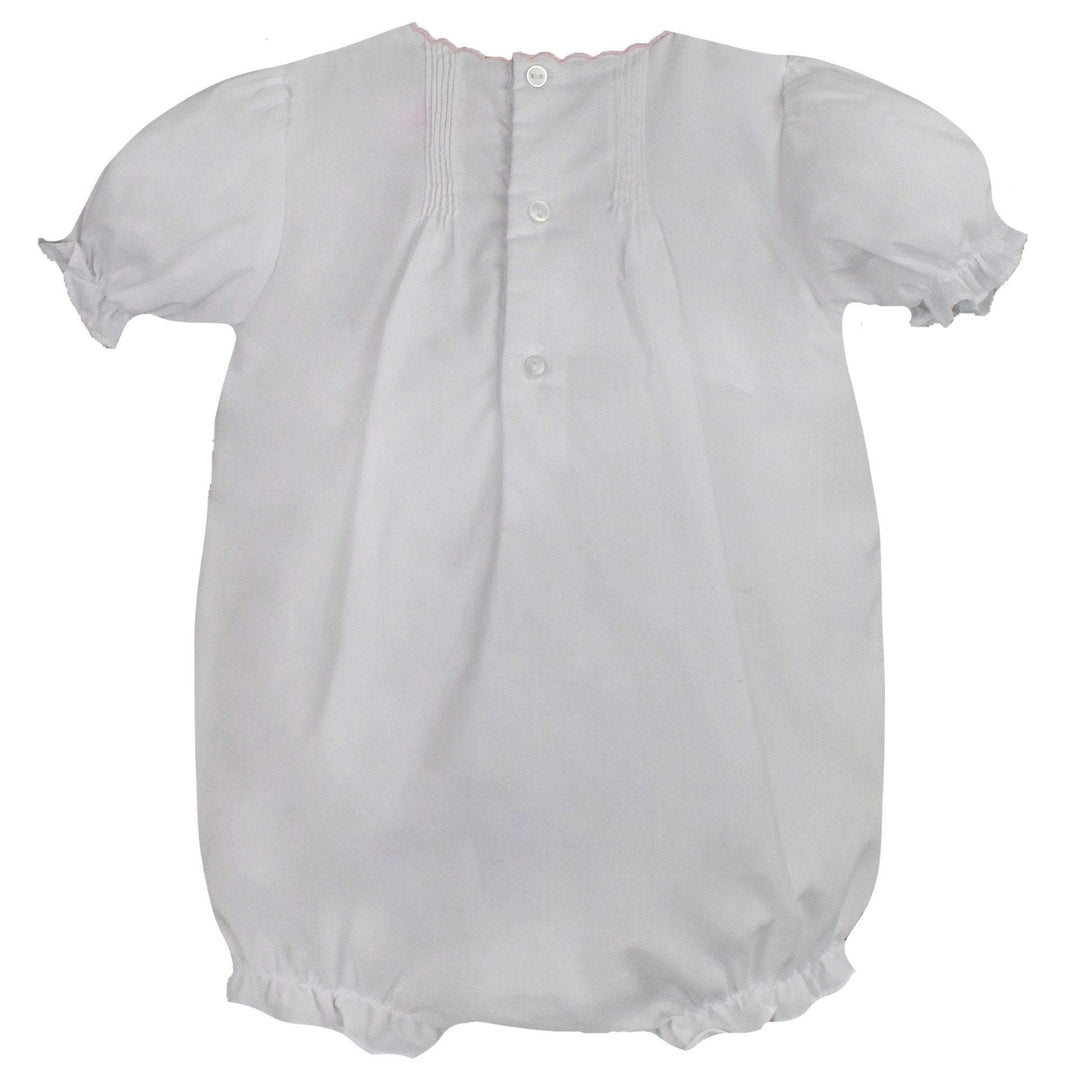 Flower Embroidered Heirloom Bubble - Petit Ami &amp; Zubels All Baby! Bubble