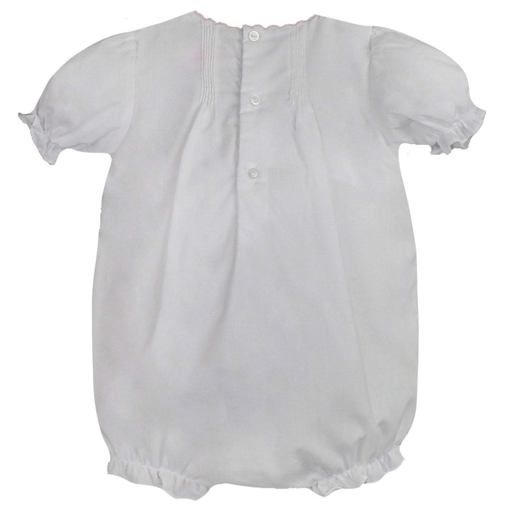 Flower Embroidered Heirloom Bubble - Petit Ami &amp; Zubels All Baby! Bubble