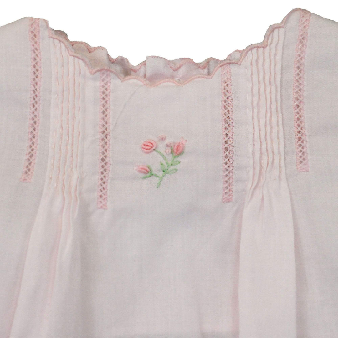 Flower Embroidered Heirloom Diaper Set - Petit Ami &amp; Zubels All Baby! Diaper Set