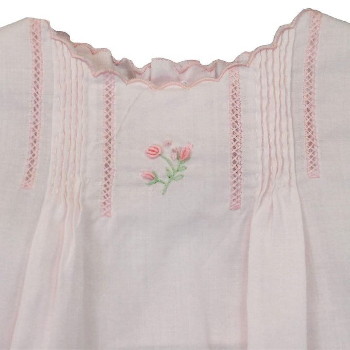 Flower Embroidered Heirloom Diaper Set - Petit Ami &amp; Zubels All Baby! Diaper Set