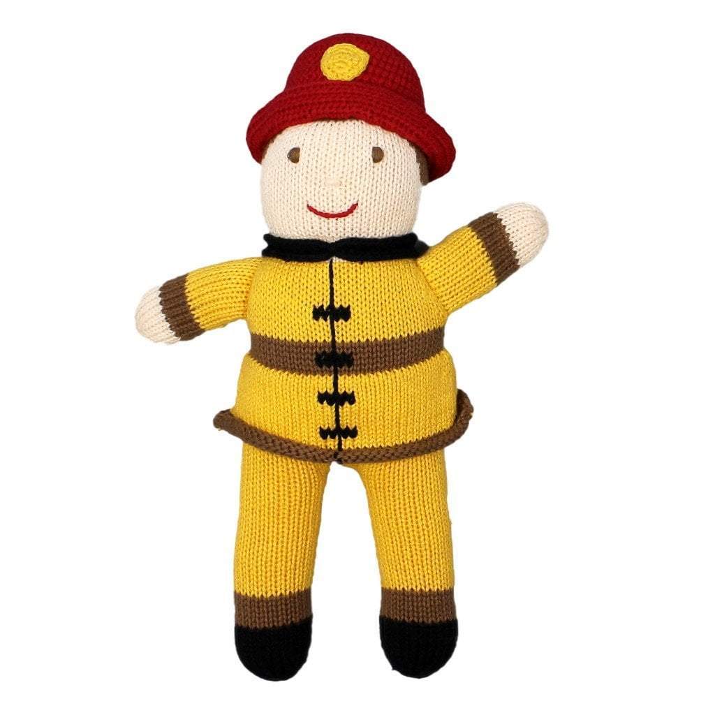 Frank The Fireman Knit Doll - Petit Ami & Zubels All Baby! Toy