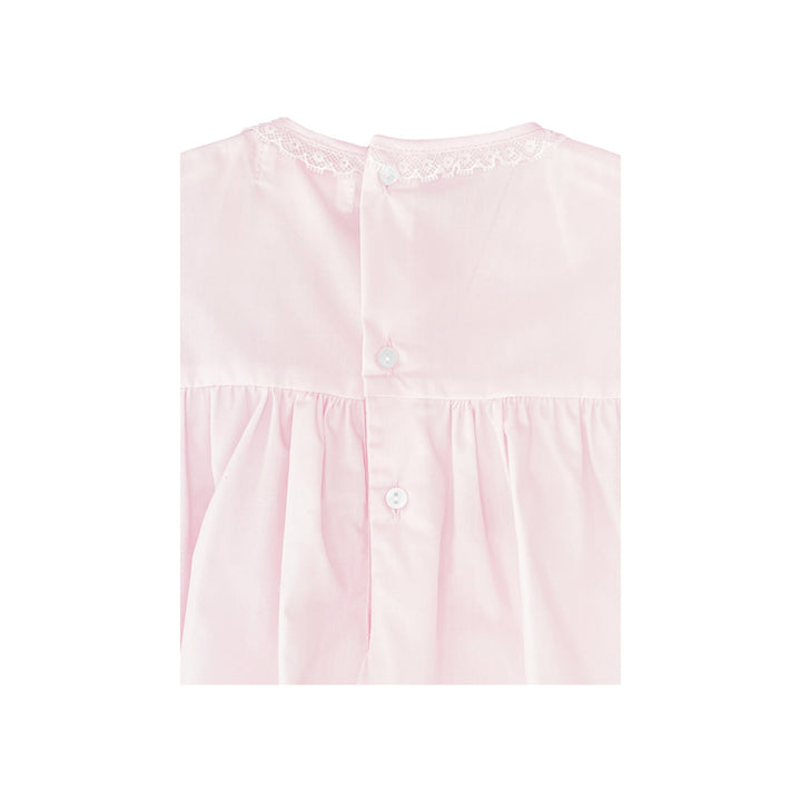 Fully Smocked Dress with French Lace - Petit Ami &amp; Zubels All Baby! Dress