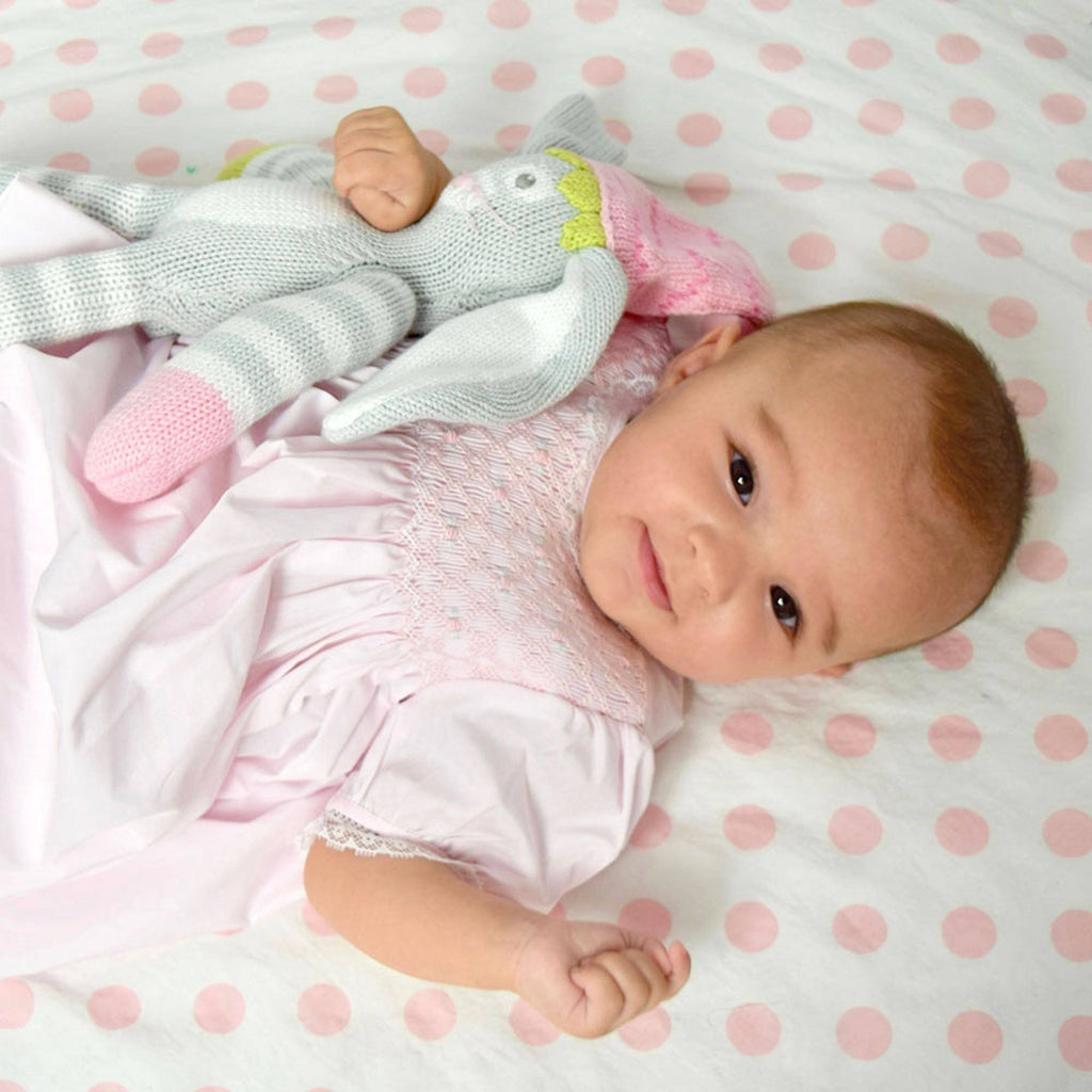 Fully Smocked Dress with French Lace - Petit Ami & Zubels All Baby! Dress