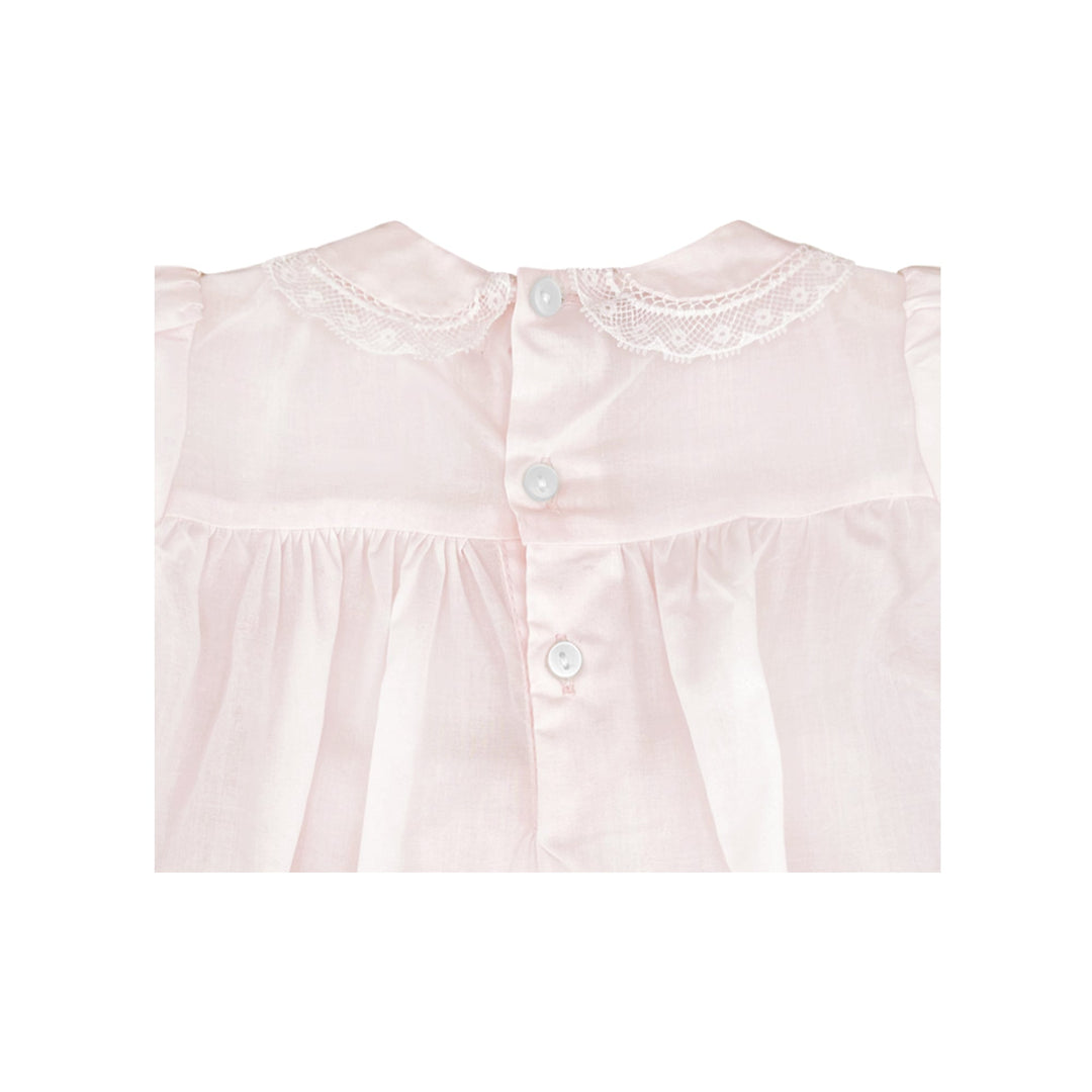 Fully Smocked Dress with Lace - Petit Ami &amp; Zubels All Baby! Dress