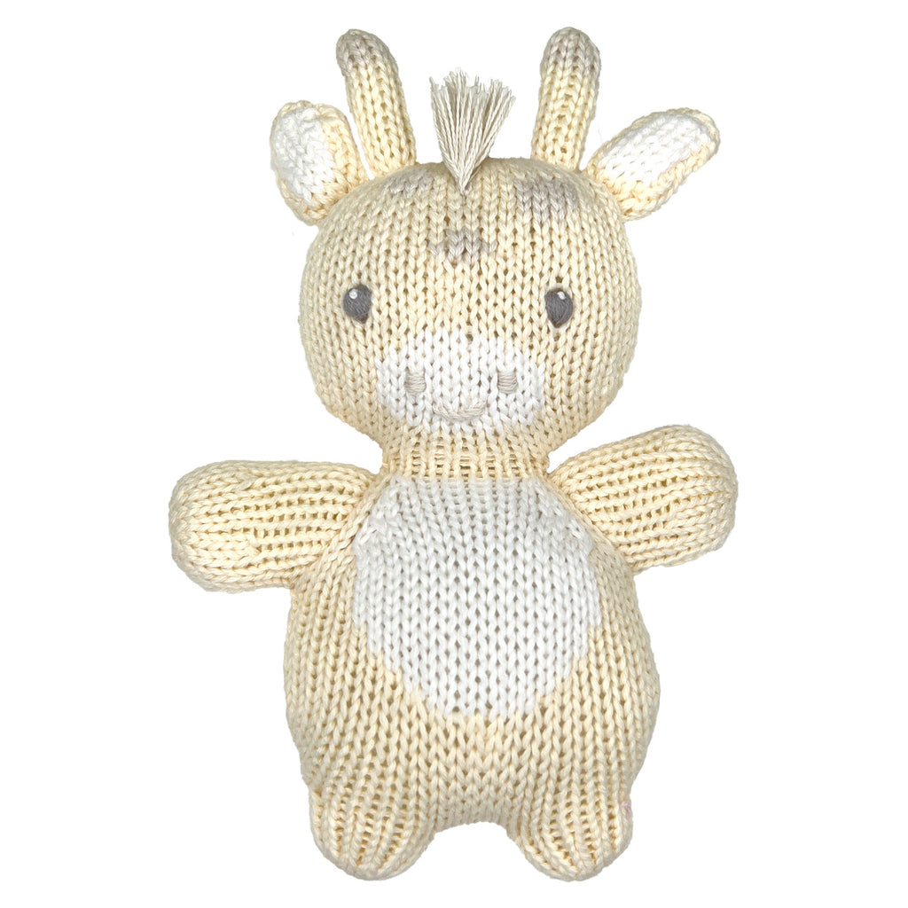 Gi Gi the Giraffe Calf Knit Zubaby Doll - Petit Ami & Zubels All Baby! Toy