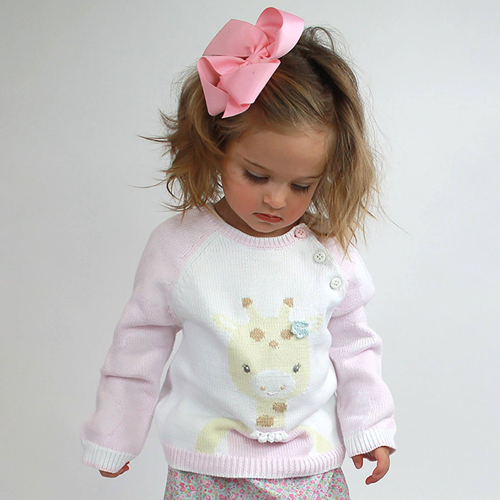 Gisele the Giraffe Knit Sweater - Petit Ami & Zubels All Baby! Sweater