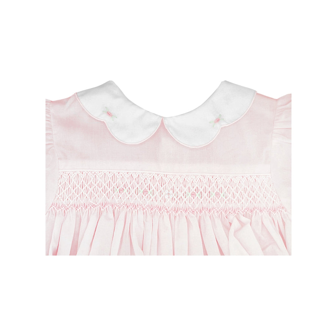 Hand Embroidered Smocked Bubble - Petit Ami &amp; Zubels All Baby! Bubble