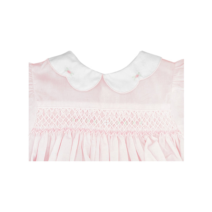 Hand Embroidered Smocked Bubble - Petit Ami &amp; Zubels All Baby! Bubble
