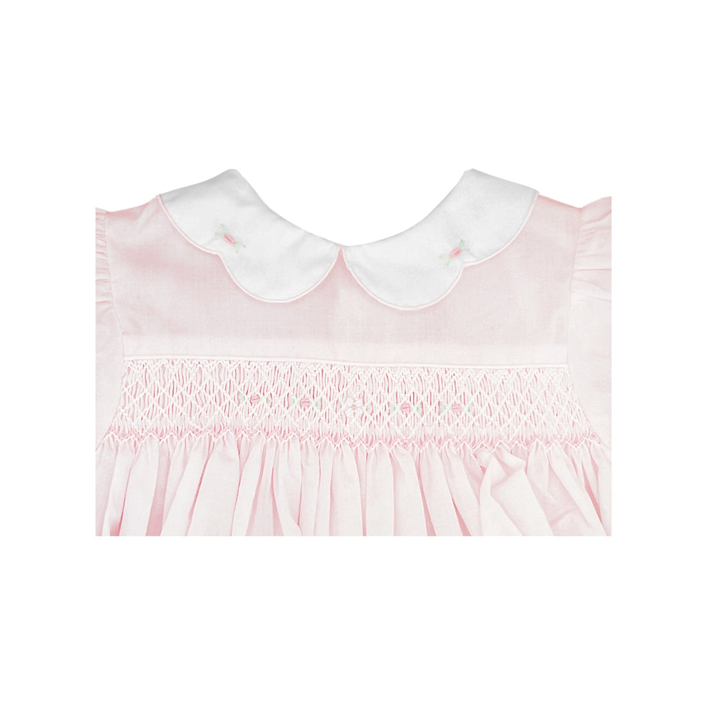 Hand Embroidered Smocked Bubble - Petit Ami & Zubels All Baby! Bubble