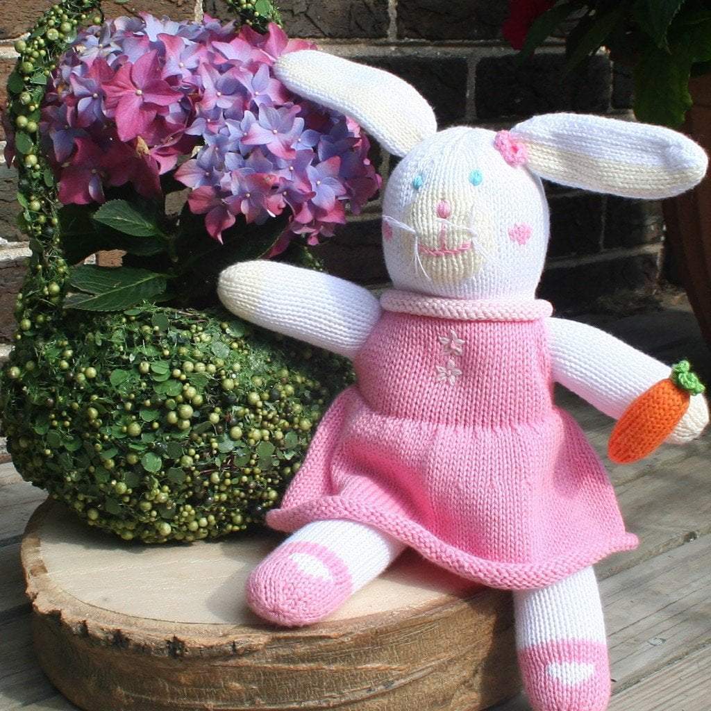 Harriet the Bunny Knit Doll - Petit Ami &amp; Zubels All Baby! Toy