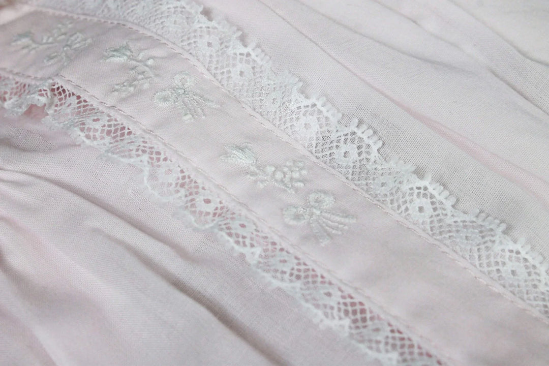 Heirloom Lace Hand Embroidered Bag - Petit Ami &amp; Zubels All Baby! Bag