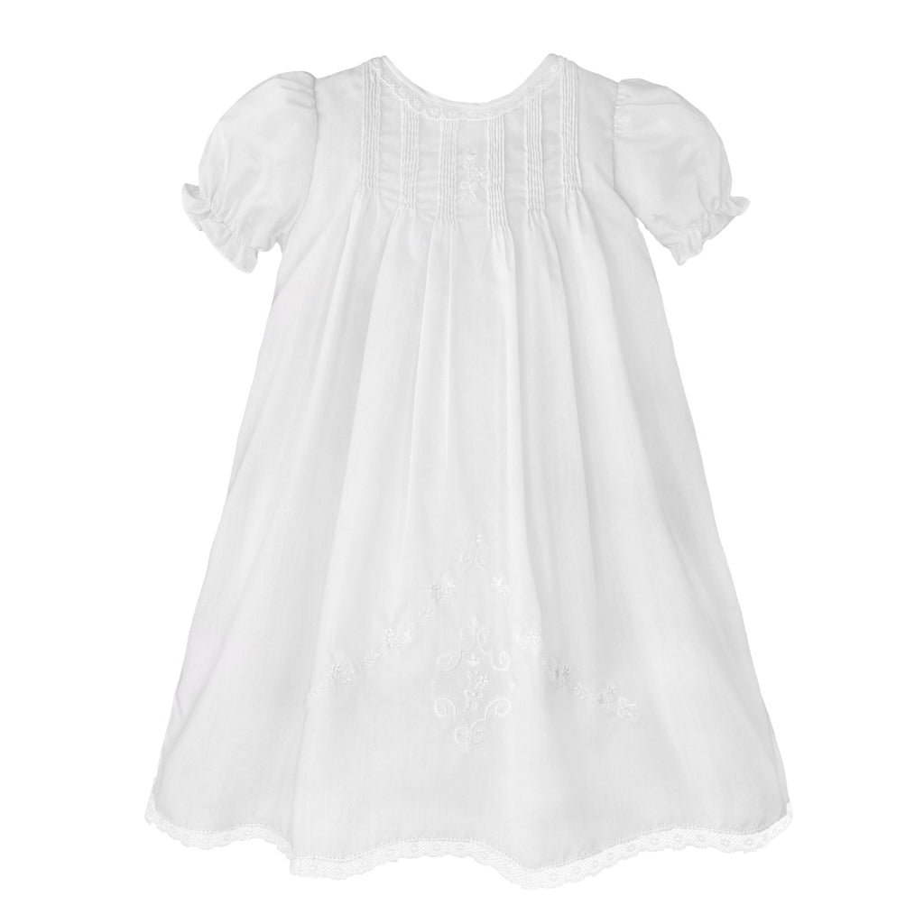Heirloom Lace Hand Embroidered Daygown - Petit Ami & Zubels All Baby! Dress