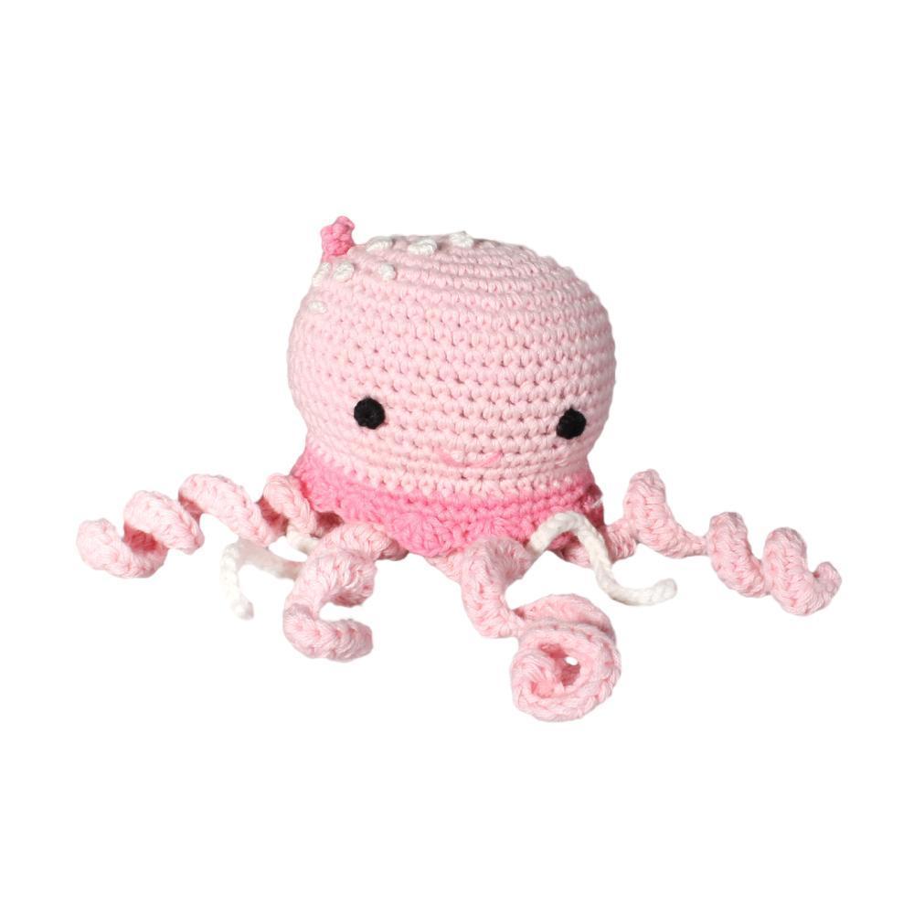 Jellyfish Hand Crochet Rattle - Petit Ami & Zubels All Baby! Toy