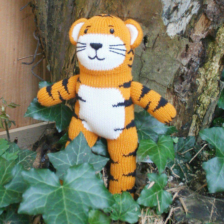 Kai The Tiger Knit Doll - Petit Ami &amp; Zubels All Baby! Toy