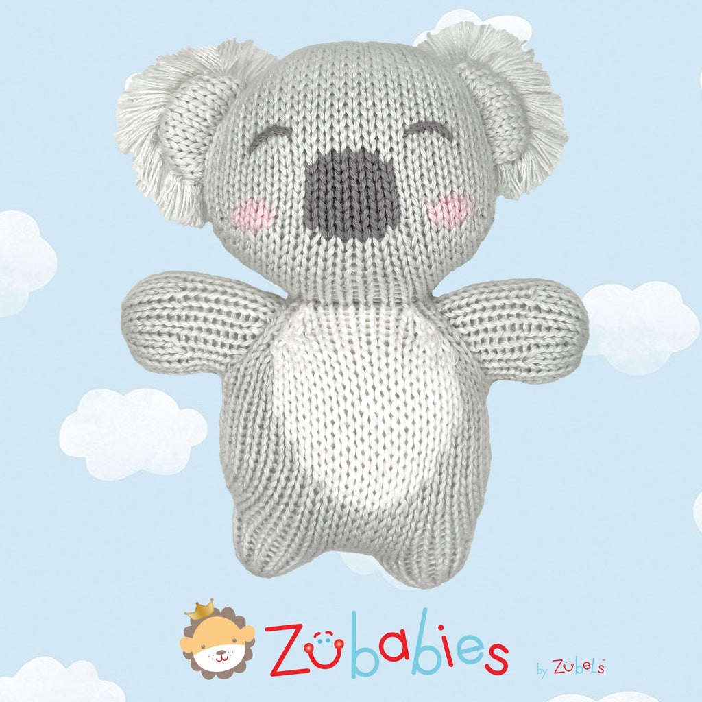 Kee Kee the Koala Joey Knit Zubaby Doll - Petit Ami & Zubels All Baby! Toy