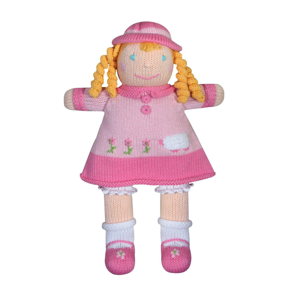 Little 'Bow' Peep Knit Doll - Petit Ami & Zubels All Baby! Toy