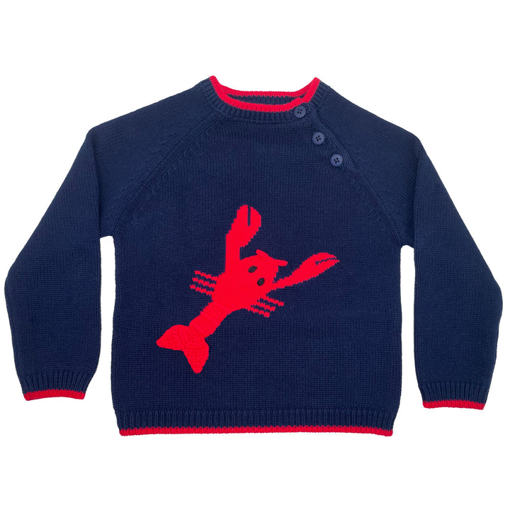 Lobster Knit Sweater (Unisex) - Petit Ami &amp; Zubels All Baby! Sweater