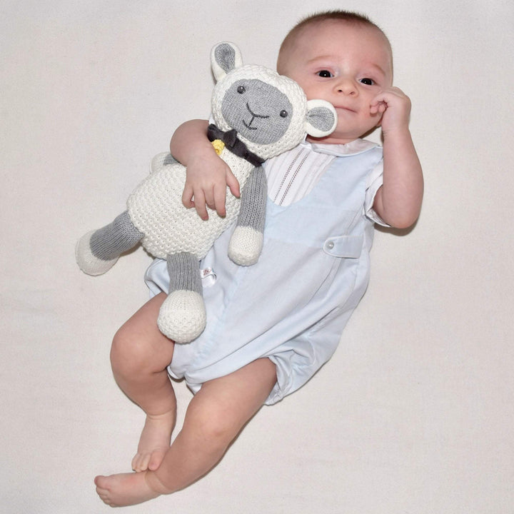 Lola the Lamb Knit Doll - Petit Ami &amp; Zubels All Baby! Toy