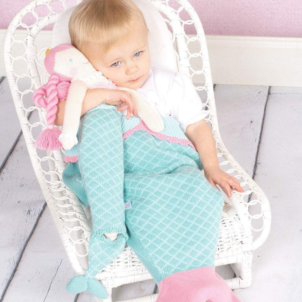 Marina the Walking Mermaid Knit Doll - Petit Ami & Zubels All Baby! Toy