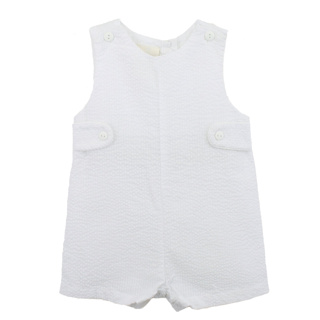 Monogram - able Sunsuit with Side Tabs - Petit Ami & Zubels All Baby! Sunsuit