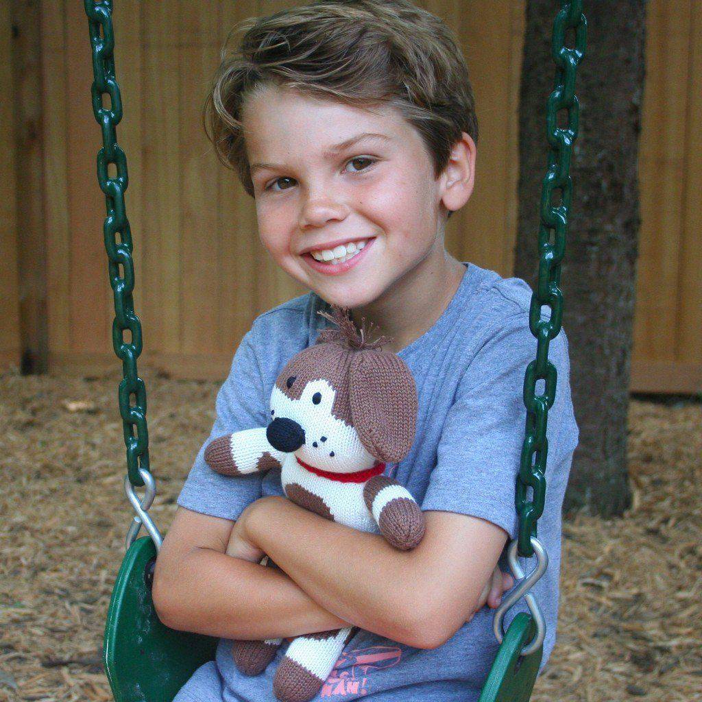 Mr. Woofers the Dog Knit Doll - Petit Ami &amp; Zubels All Baby! Toy