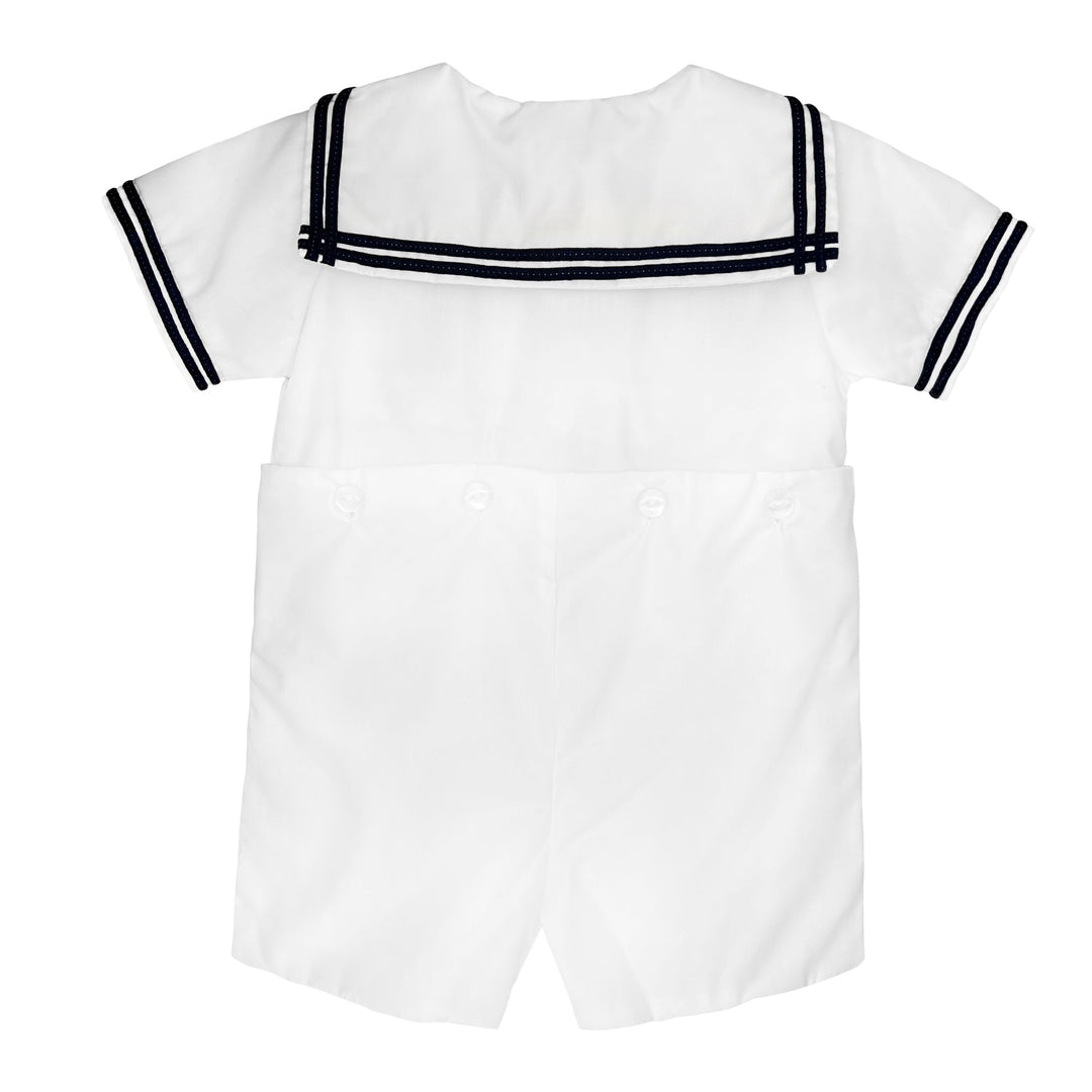 Nautical Bobby Suit - Petit Ami &amp; Zubels All Baby! Romper