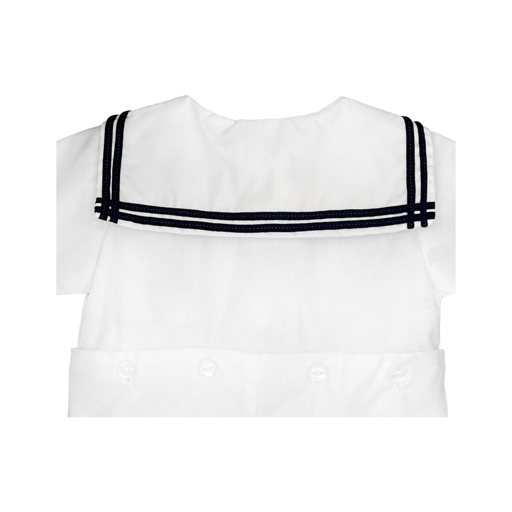 Nautical Bobby Suit - Petit Ami & Zubels All Baby! Romper