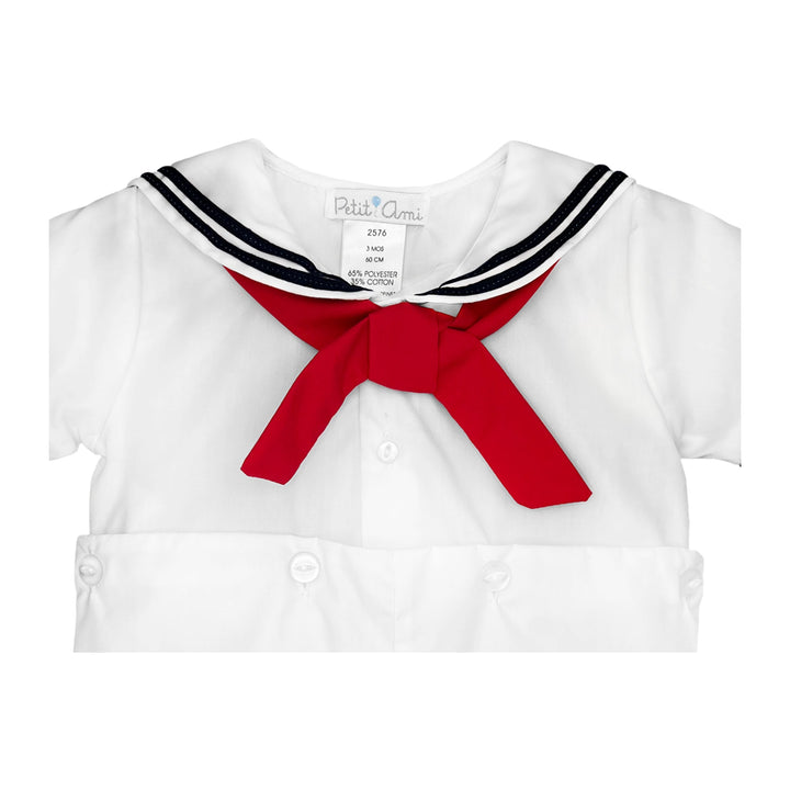 Nautical Bobby Suit - Petit Ami &amp; Zubels All Baby! Romper