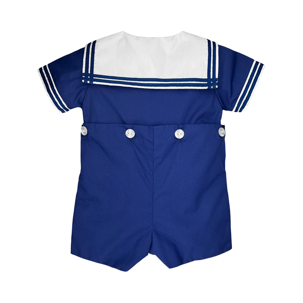 Nautical Bobby Suit - Petit Ami & Zubels All Baby! Romper
