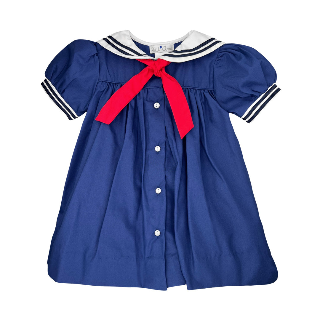 Nautical Sailor Dress | Girl's Spring & Summer Dresses Navy / 2T Nautical Sailor Dress | Girl's Spring & Summer Dresses Navy / 2T