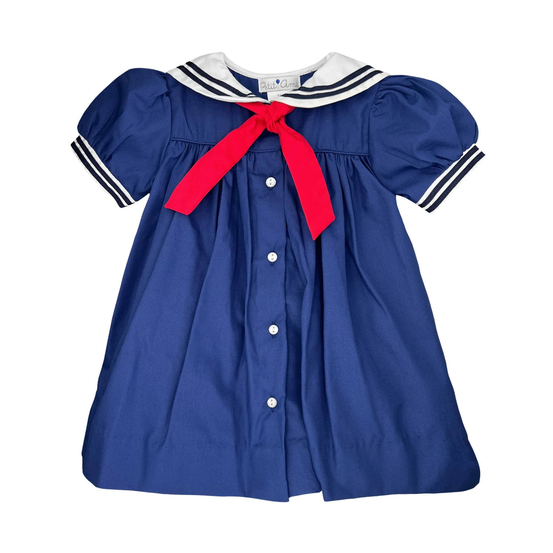 navy blue infant dress Navy Blue Toddler Flower Girl Dresses Lace Flower Girl Dress with Bow SheerGirl