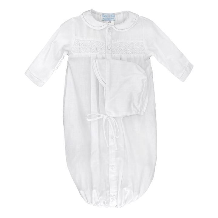Neutral Smocked Bag - Petit Ami &amp; Zubels All Baby! Bag