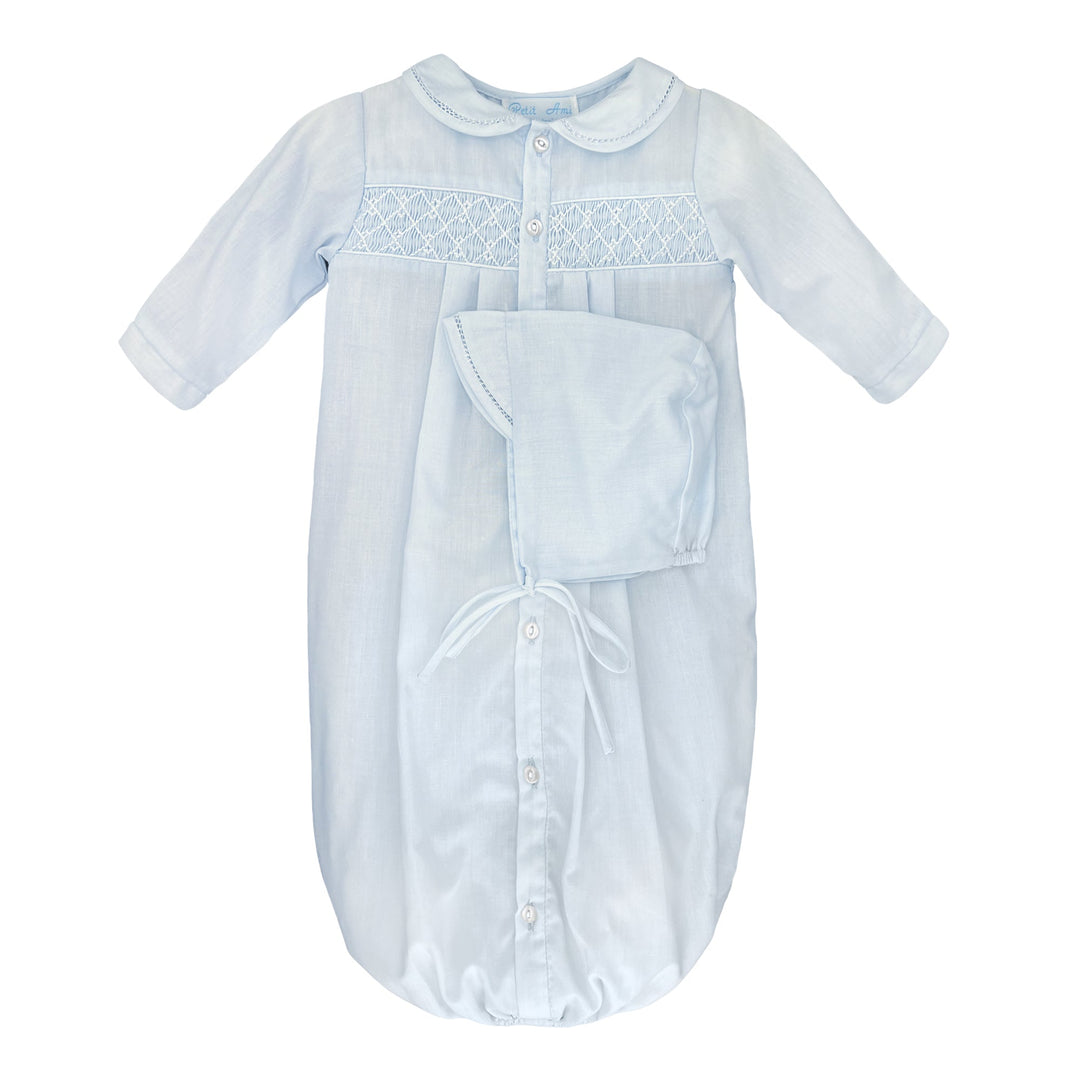 Neutral Smocked Bag - Petit Ami &amp; Zubels All Baby! Bag