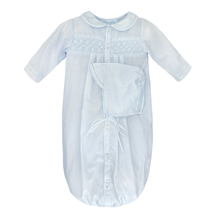 Neutral Smocked Bag - Petit Ami &amp; Zubels All Baby! Bag