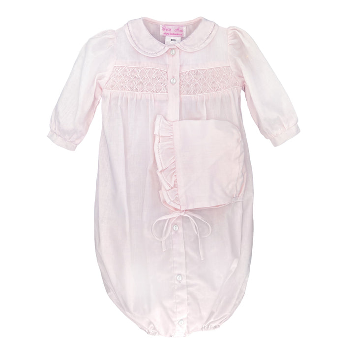 Neutral Smocked Bag - Petit Ami &amp; Zubels All Baby! Bag