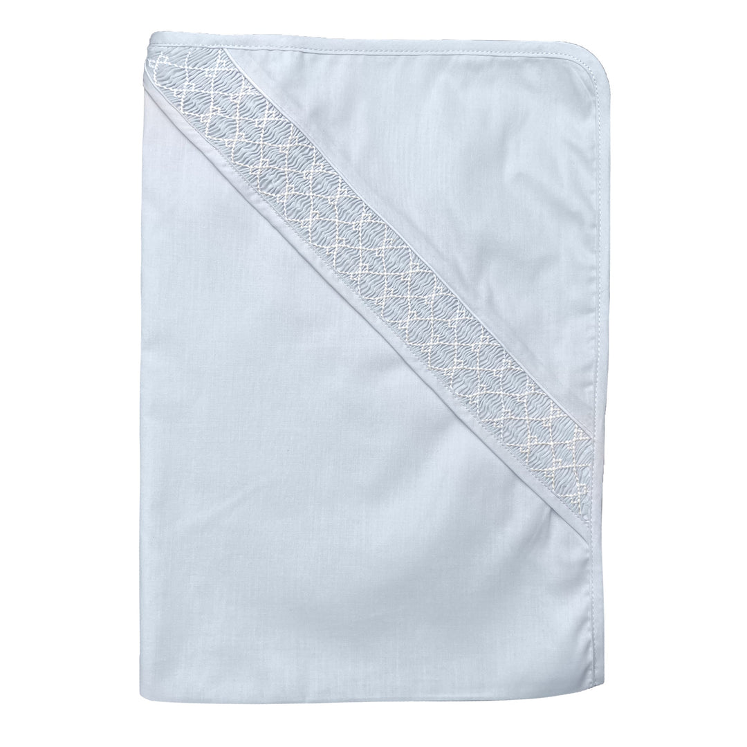 Neutral Smocked Blanket - Petit Ami &amp; Zubels All Baby! Blanket